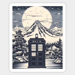 Japanese Tardis Magnet